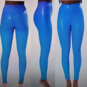 *BRAND NEW WITH TAGS AKIRA RIO HIGH RISE FAUX LEATHER STRETCH LEGGINGS*